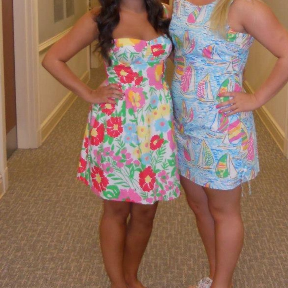 Lilly Pulitzer: Floral Print Dress